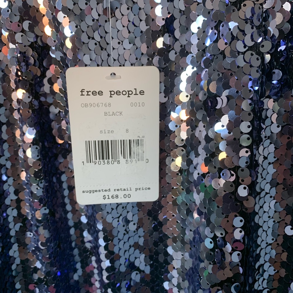 FREE PEOPLE | NWT Siren Sequin Dress Size 8 - Picture 10 of 10